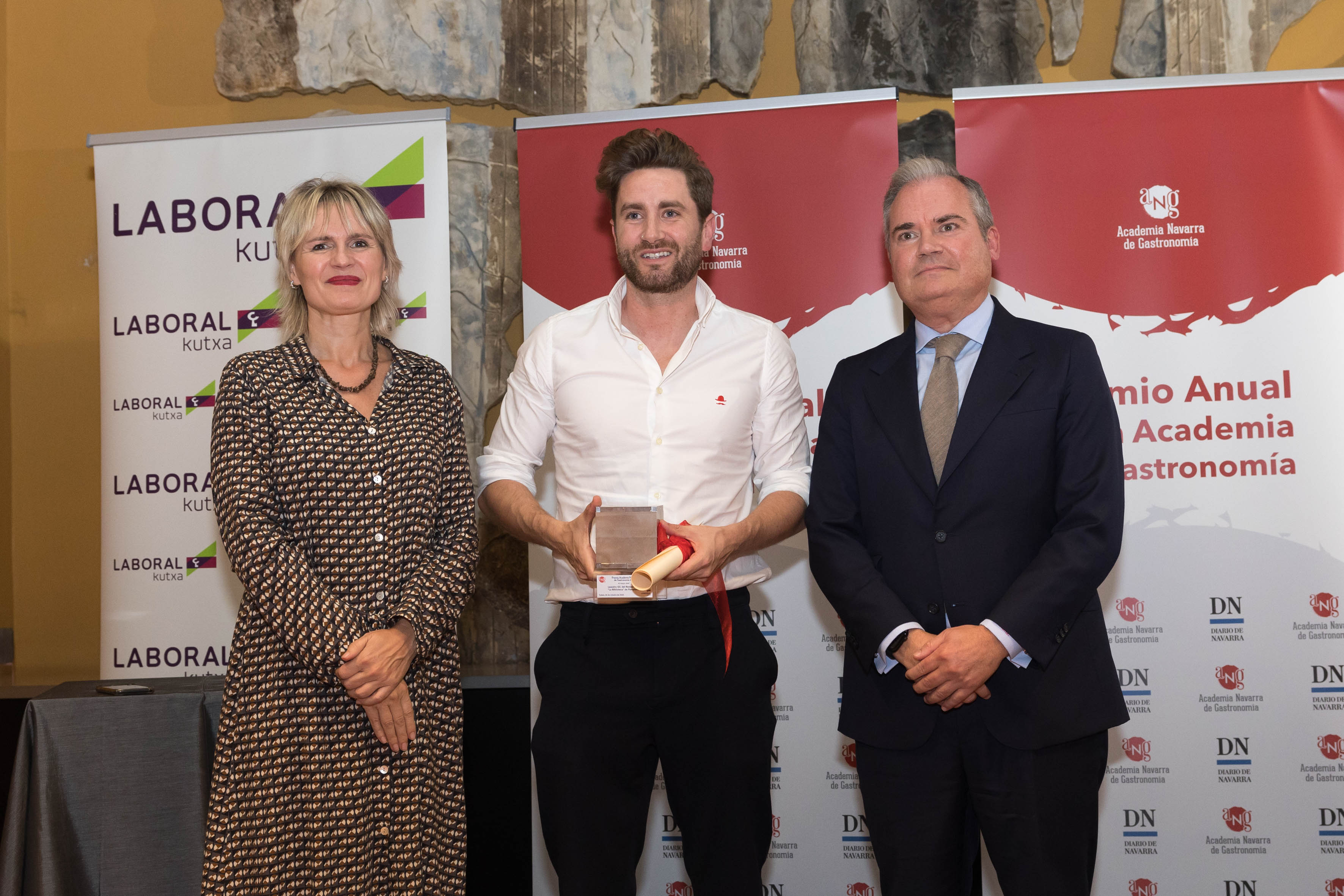 XIV Premio Anual de la Academia de Gastronomía para el chef Leandro Gil y las Fiestas de la Verdura de Tudela y la Ribera de Navarra