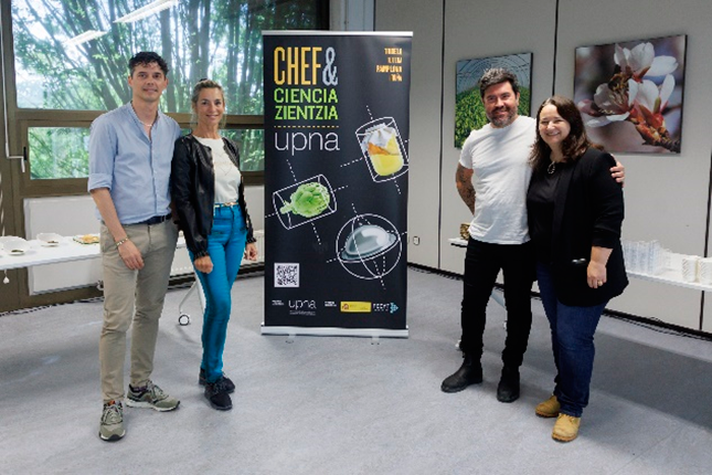 Gastronomía contemporánea en la Universidad Pública de Navarra: proyecto Chef&Ciencia