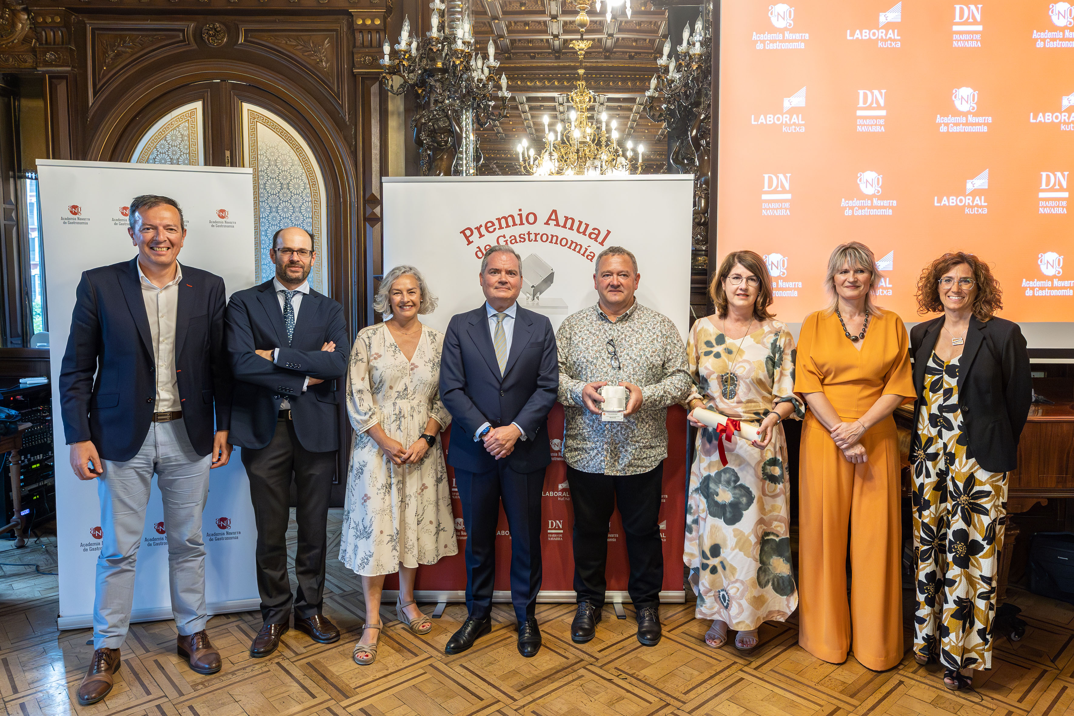 Ceremonia de Entrega del XV Premio Anual de la Academia de Gastronomía de Navarra