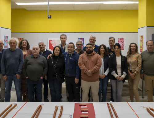 Carlos Iriguibel Lanceta de Huarte ganador del  Concurso Navarro de Chistorra / Txistorra Nafarroako Lehiaketa